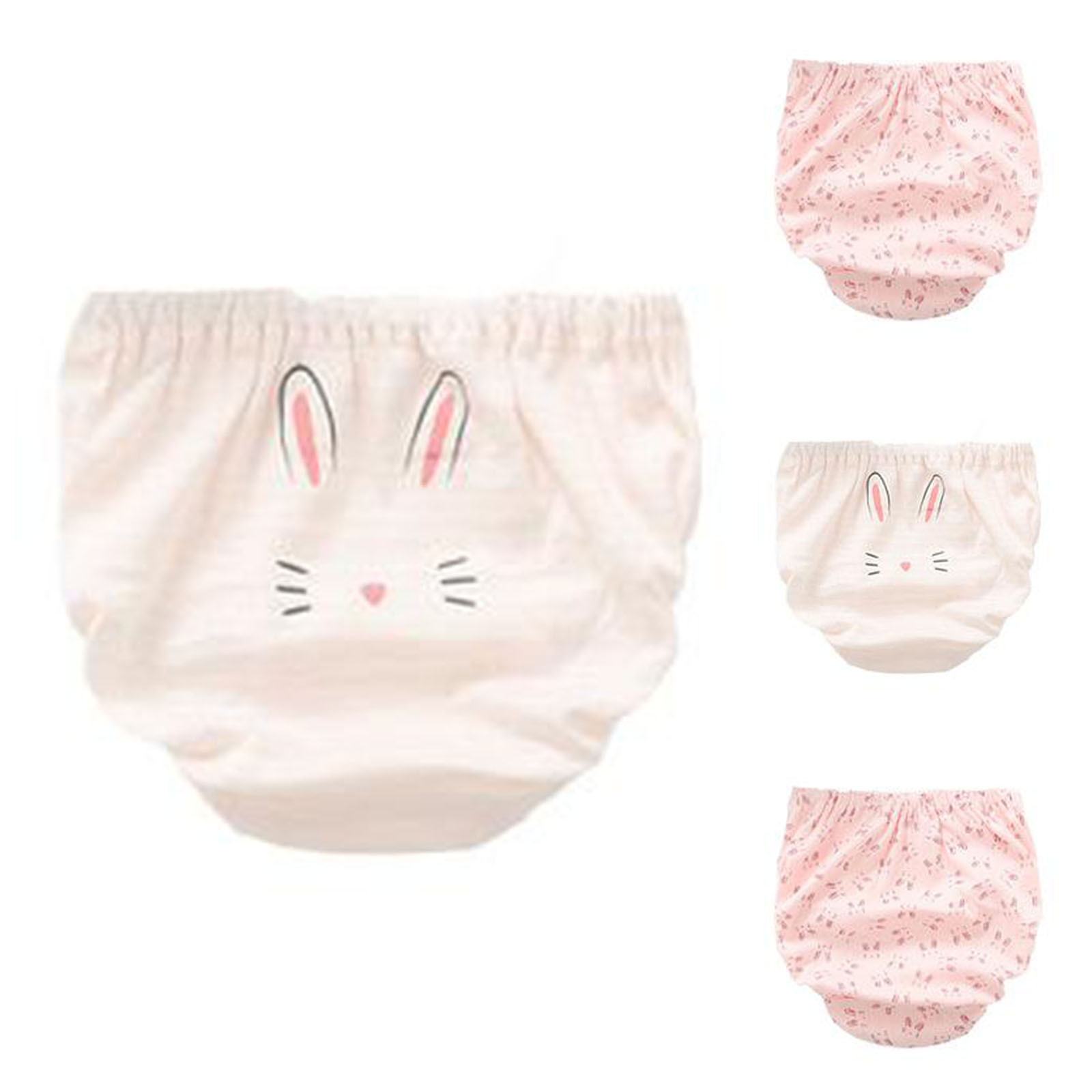 Ketyyh-chn99 Toddler Girl Brief Underwear Toddler Girl Stretch Comfort Super Soft Briefs Underwear for 100,Pink